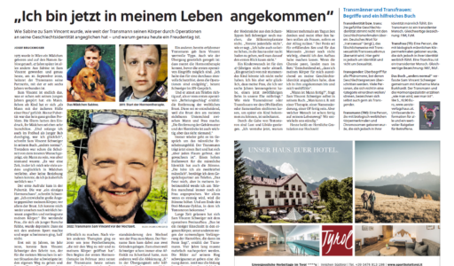 Salzburger Nachrichten – Artikel – “Ich bin jetzt in meinem Leben angekommen”